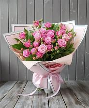 Букет Розовый кустик в Биробиджане