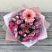 Букет цветов из: Розы, Герберы и Хризантемы в Биробиджане