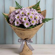 Букет цветов из:  Хризантемы в Биробиджане