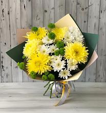 Букет цветов из:  Хризантемы в Биробиджане