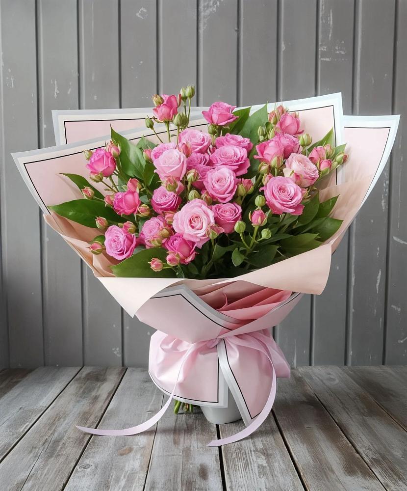 Букет Розовый кустик в Биробиджане