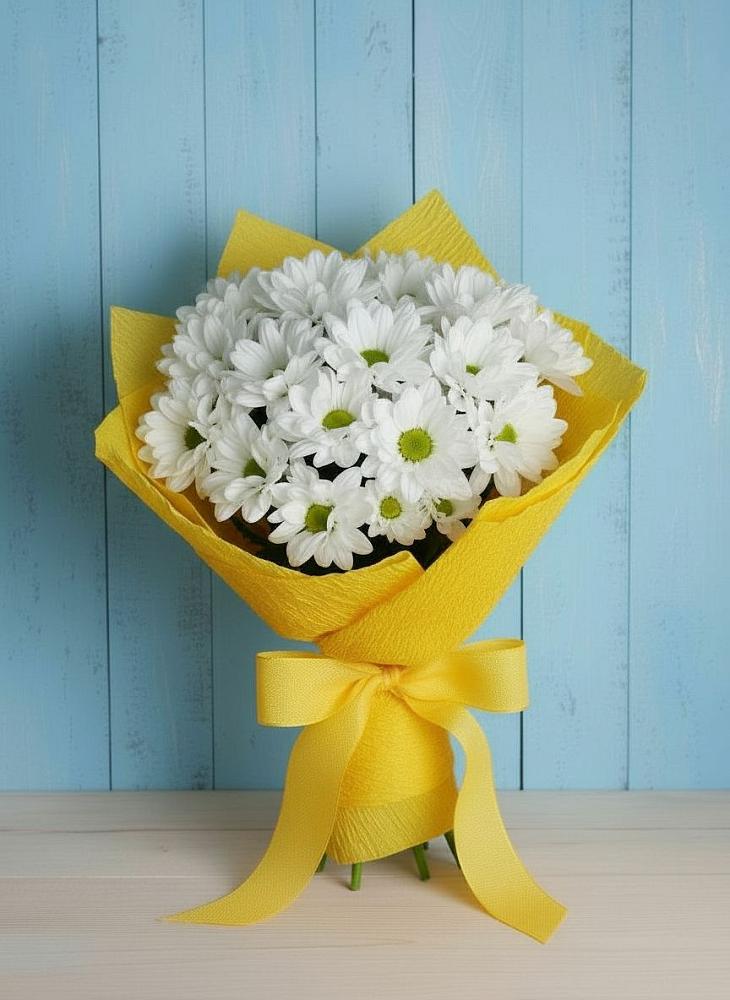 Букет цветов из: Хризантемы в Биробиджане