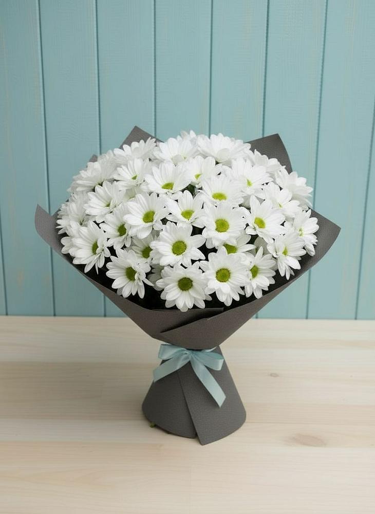 Букет цветов из: Хризантемы в Биробиджане