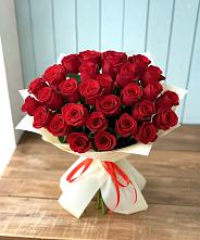 Букет 29 Красных роз в Биробиджане