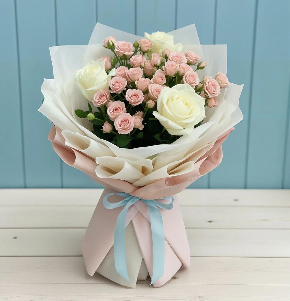 Букет цветов из: Розы в Биробиджане