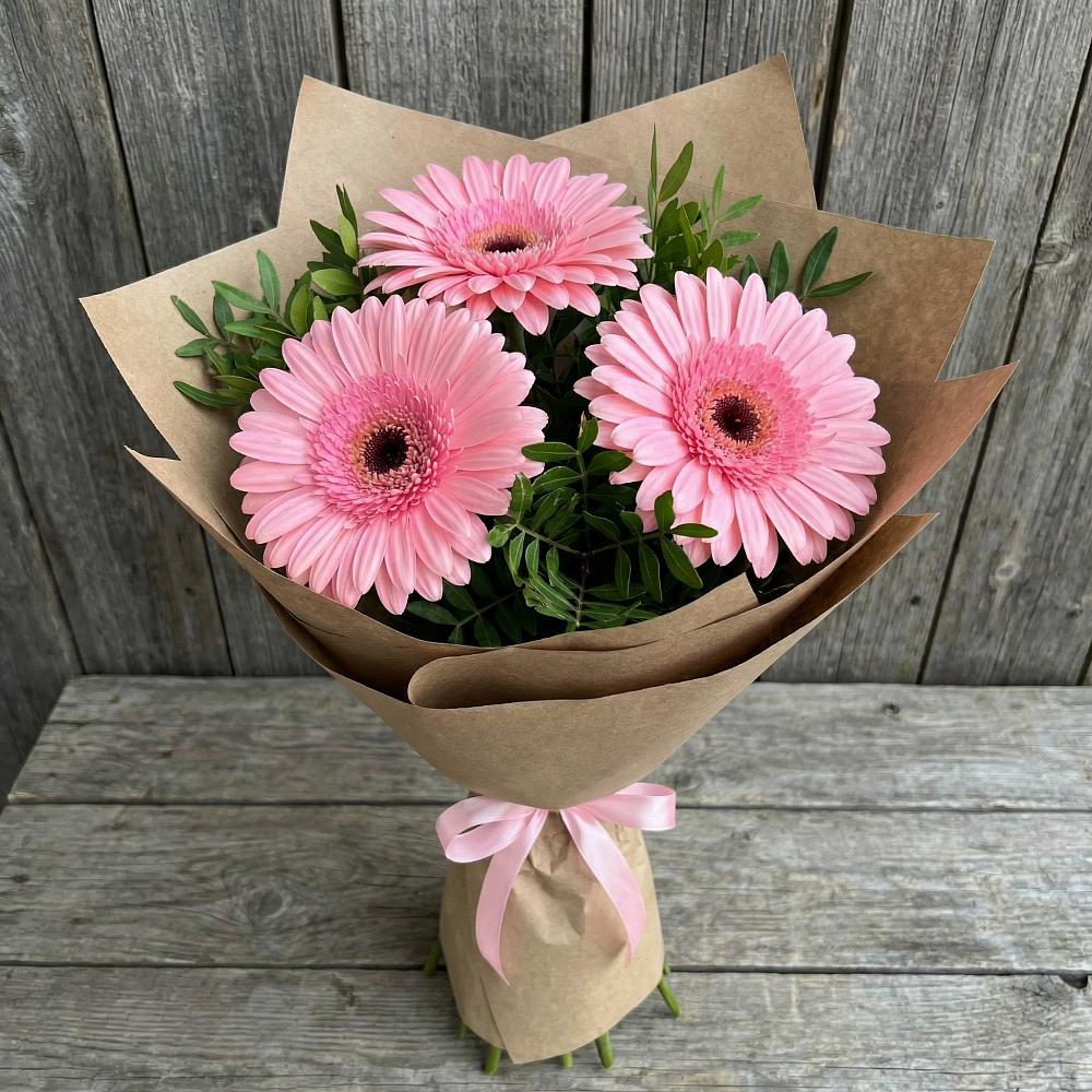 Букет цветов из: Герберы в Биробиджане